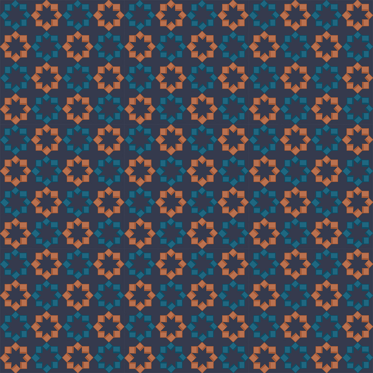 Saxony-Blue,-Mood-Indigo-and-Raw-Sienna