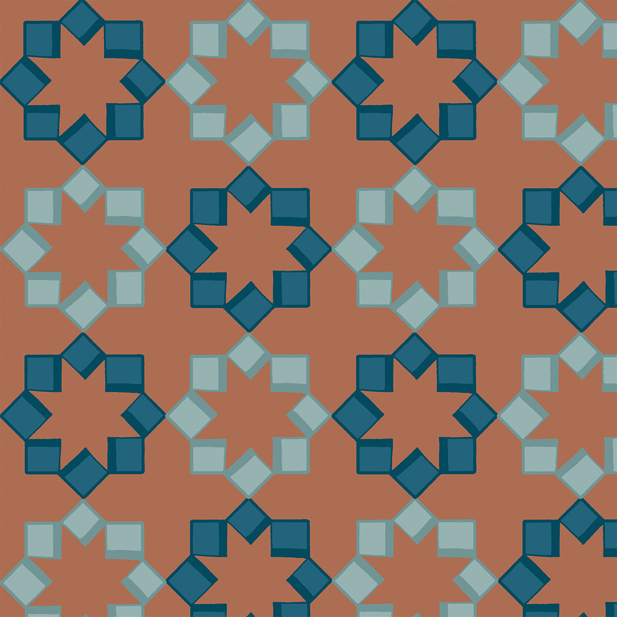 Blue-Haze,-Saxony-Blue-and-Raw-Sienna